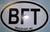 BFT Oval Decal