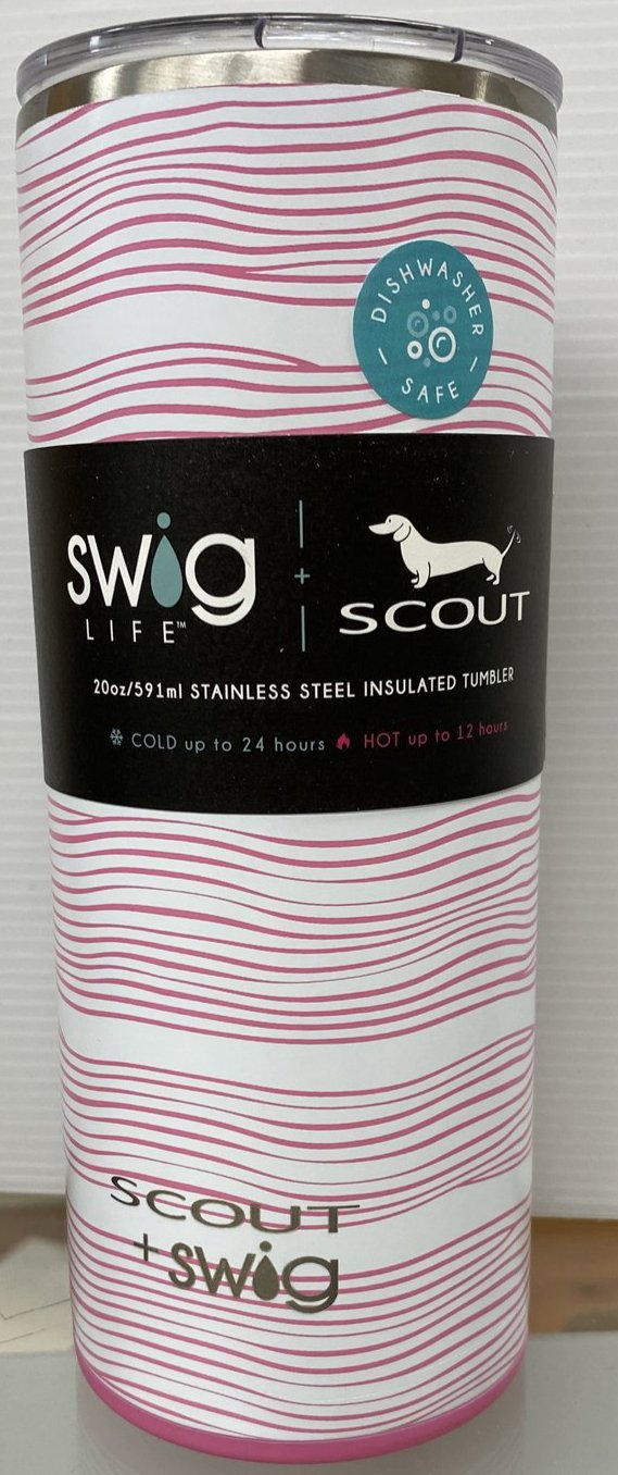 SWIG Life - 20oz Stainless Steel Insulated Tumbler - Nantucket Navy