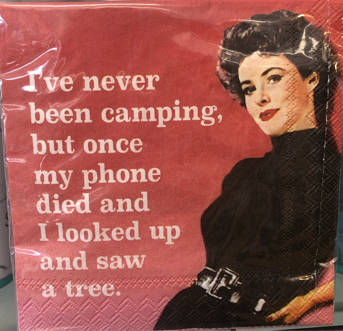 DD Never Been Camping