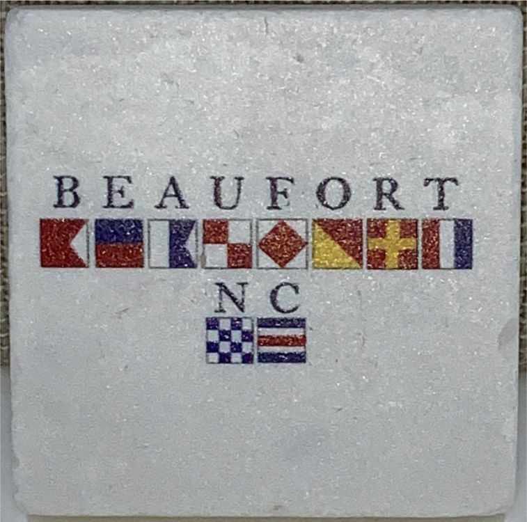 Beaufort in Code Flags Ornament