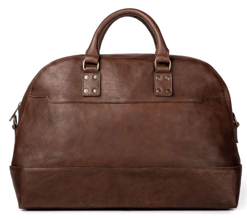 Heritage Leather Stateroom Weekender Bag