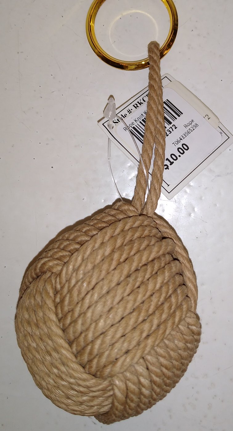 Rope Knot Keychain