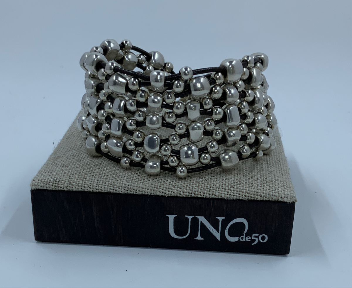 UNOde50 Metal Bracelet Clad with Silver - CRAZY GOAT PUL0594