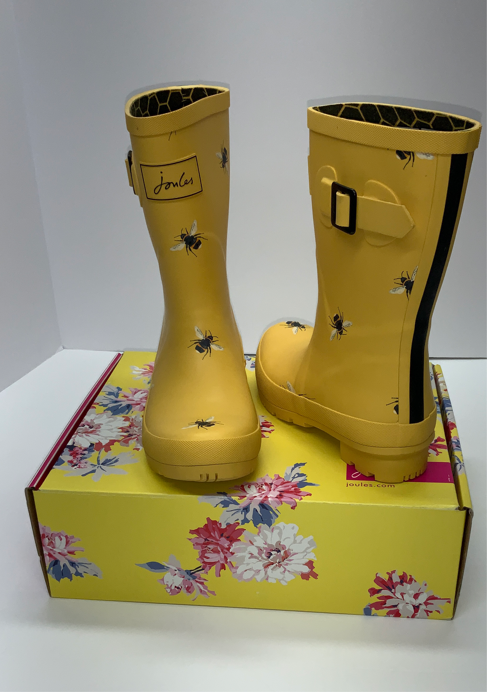 Joules botanical clearance bees wellies