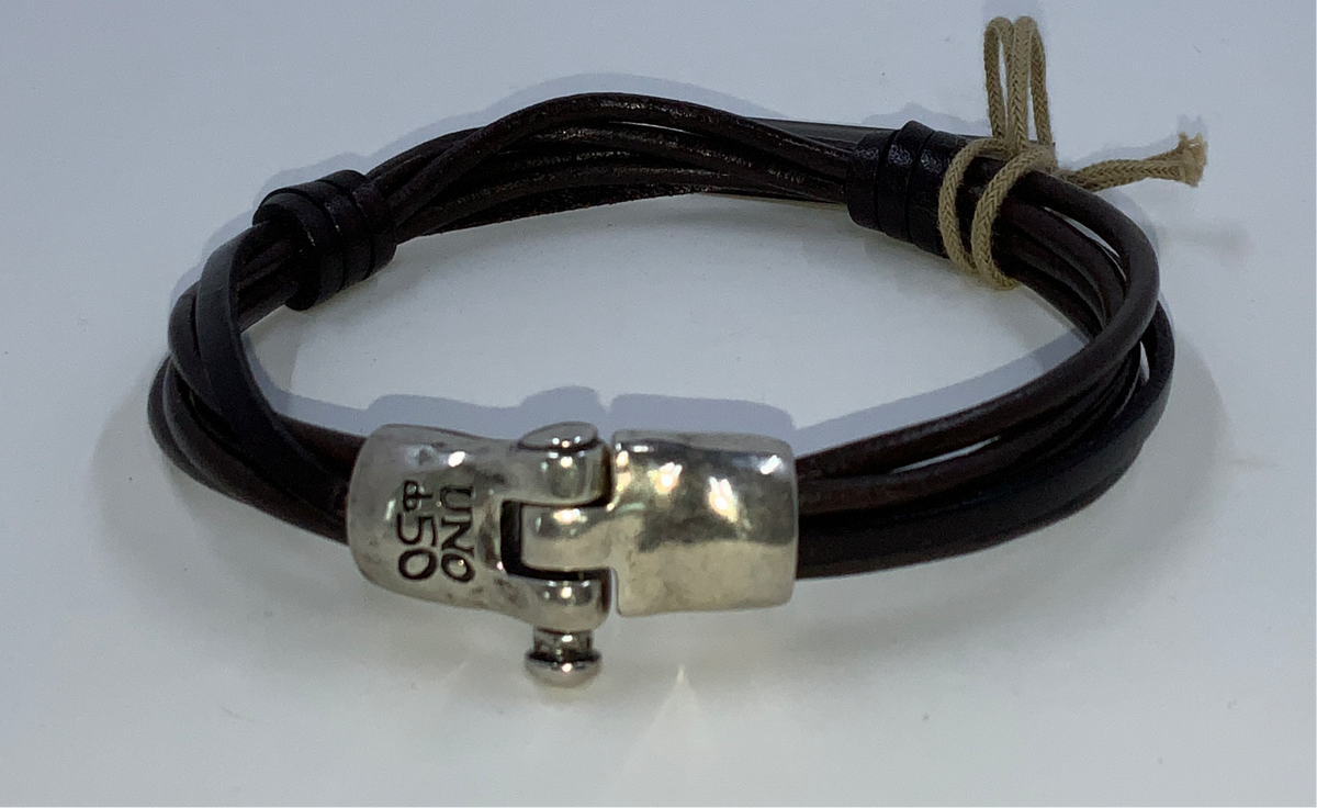 UNO LeatherMetal Bracelet TIED PUL1631
