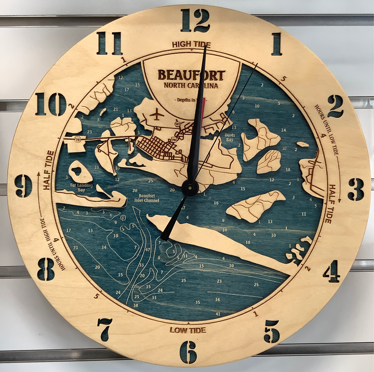 Beaufort Tide &amp; Time Clock