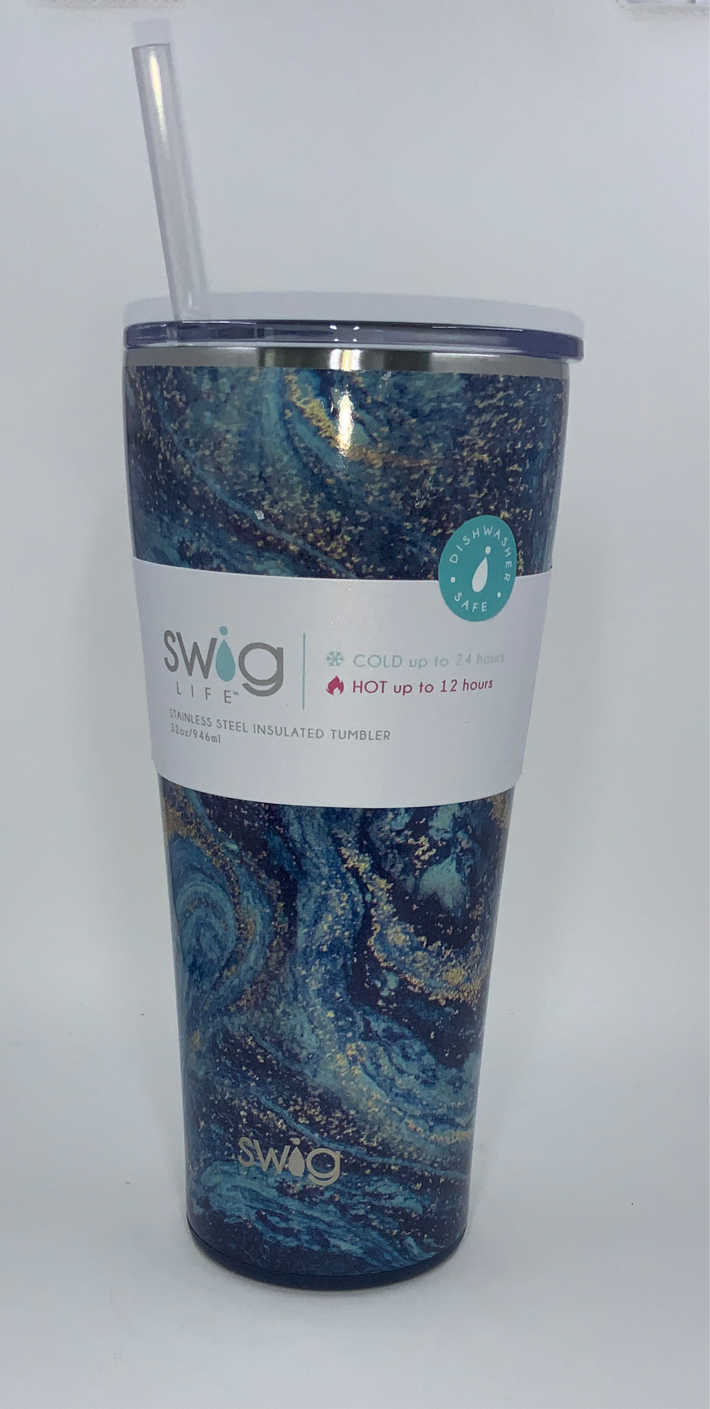 Swig Swig Indigo Isles Tumbler (32oz)