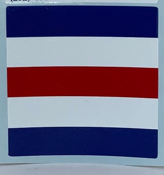 2&quot; Code Flag Decal