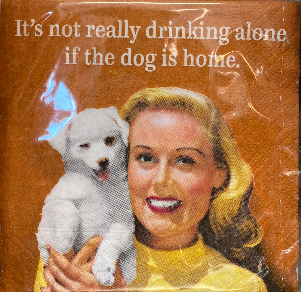 DD If The Dog Is Home Napkin
