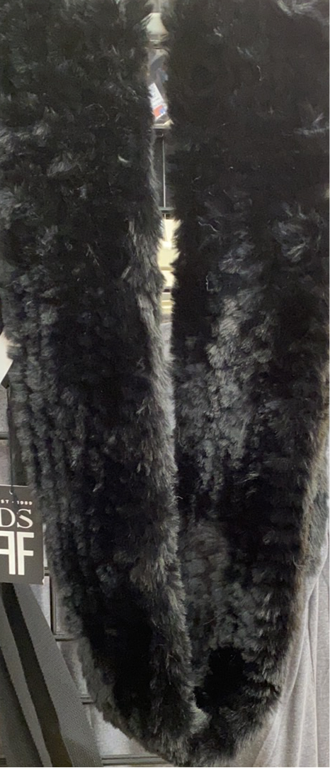 Fab Furs Knitted Fur Scarf