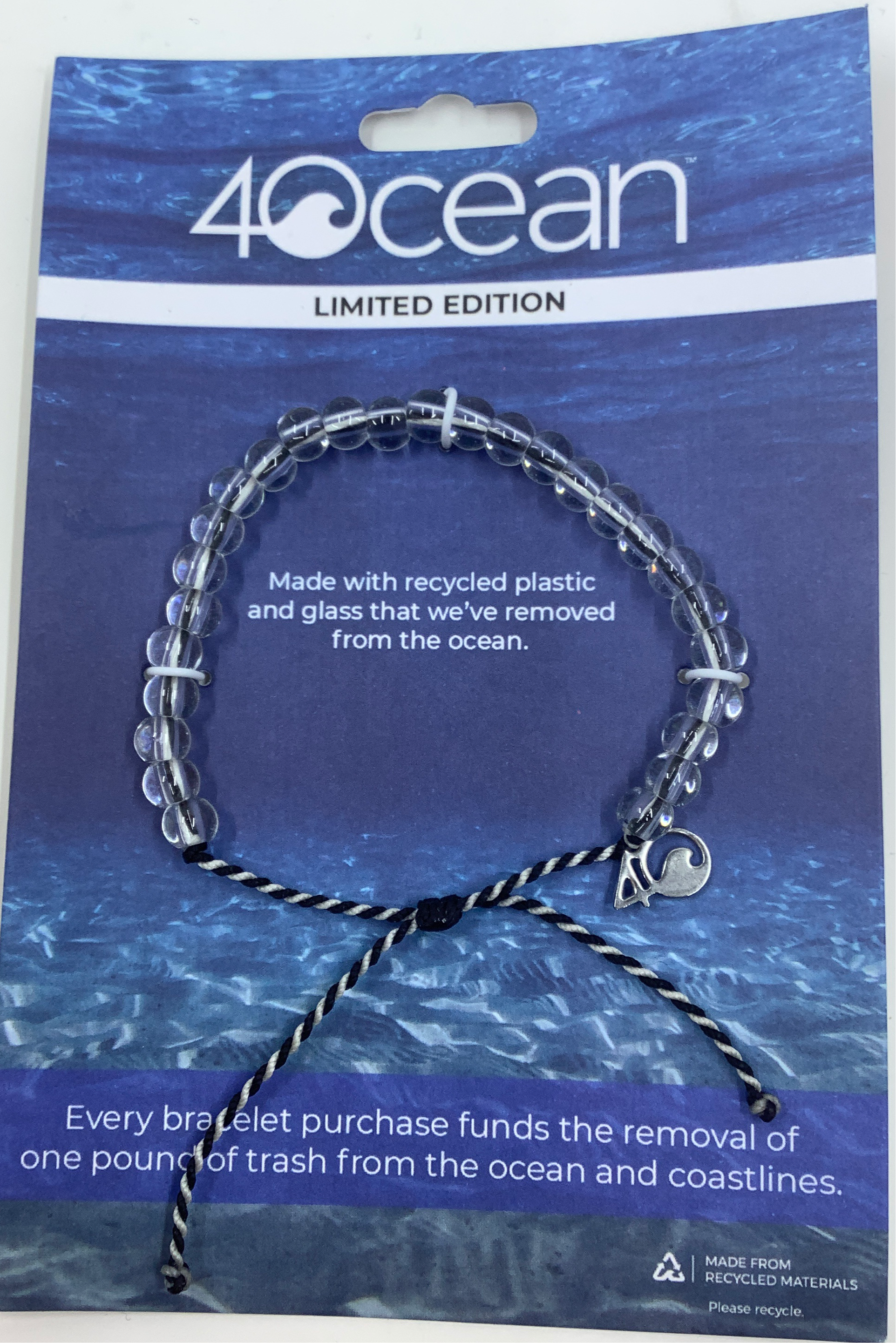 4Ocean : Limited Edition Whale Shark Beaded Bracelet - Annies Hallmark and  Gretchens Hallmark $21.99