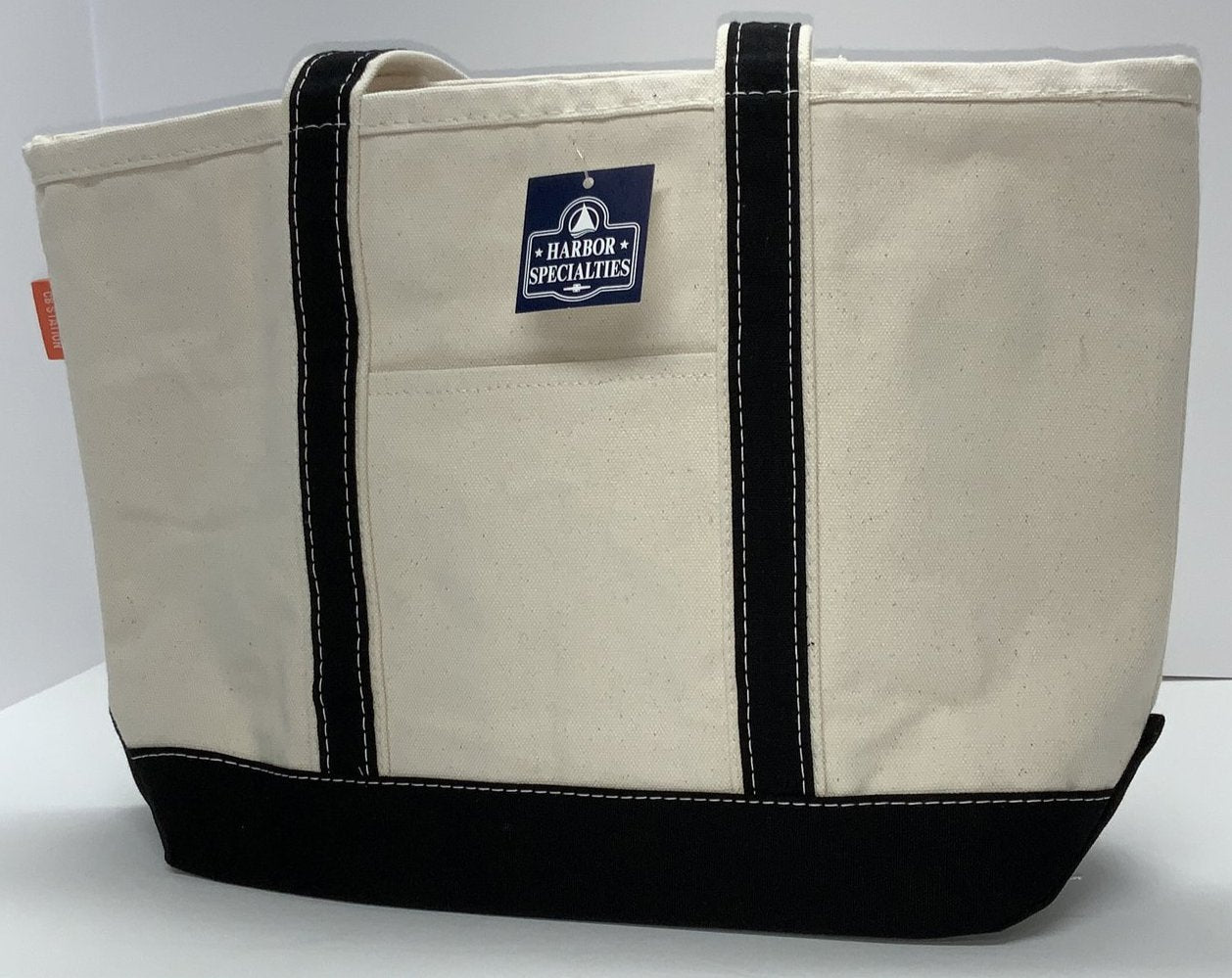 Sturdy Coral Canvas Boat and Tote Bag