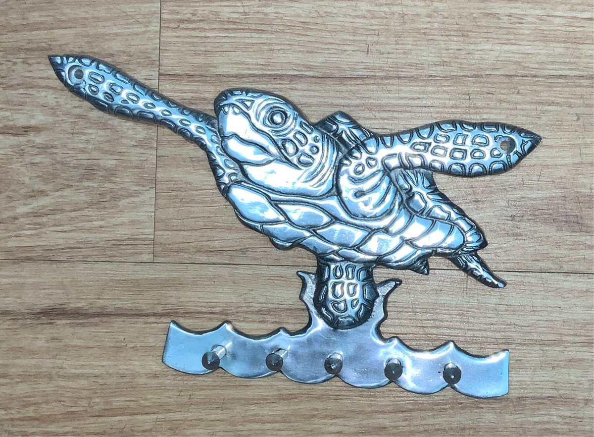 Metal Turtle Key Holder