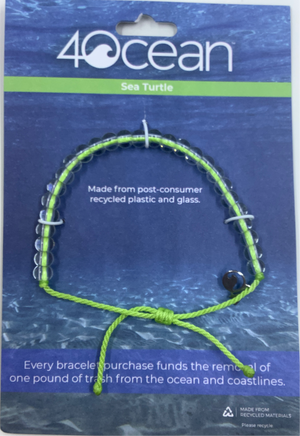 4ocean Loggerhead Sea Turtle Bracelet | | Ocean Cleanup Bracelets | Animal  Awareness Bracelets