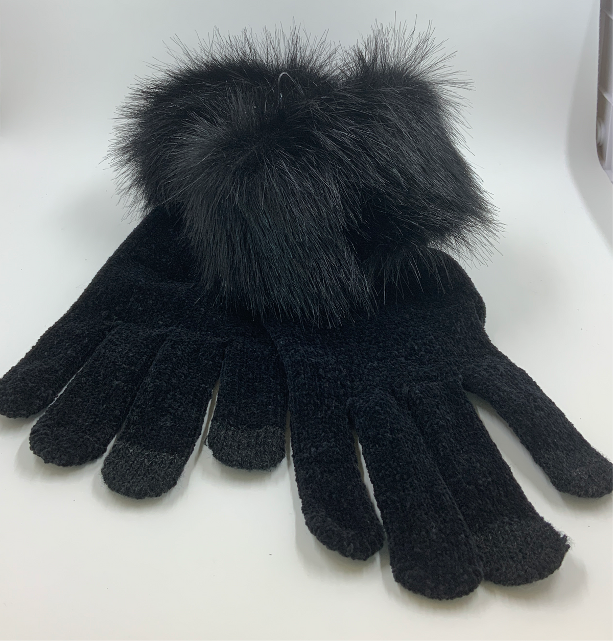 Fab Furs Trimmed Tech Gloves