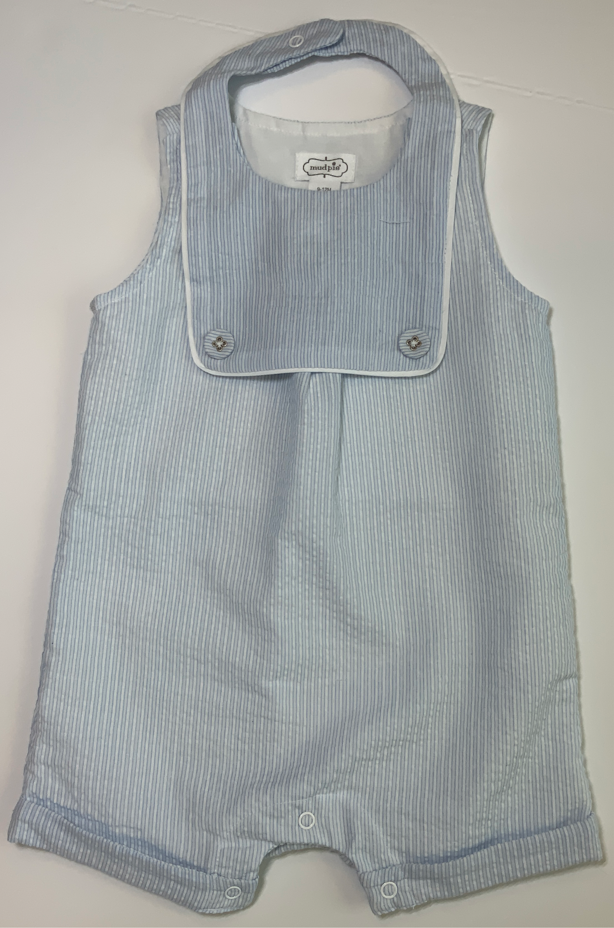 MPie Light Blue Shortall w/Bib