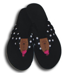 Eliza B. Flip Flops - Multi Dots design